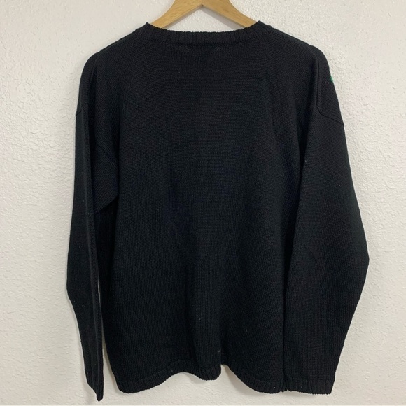 Vintage Christmas Rudolph The Red Nose Reindeer Knitted Ugly Sweater Size L NWT - Picture 3 of 6